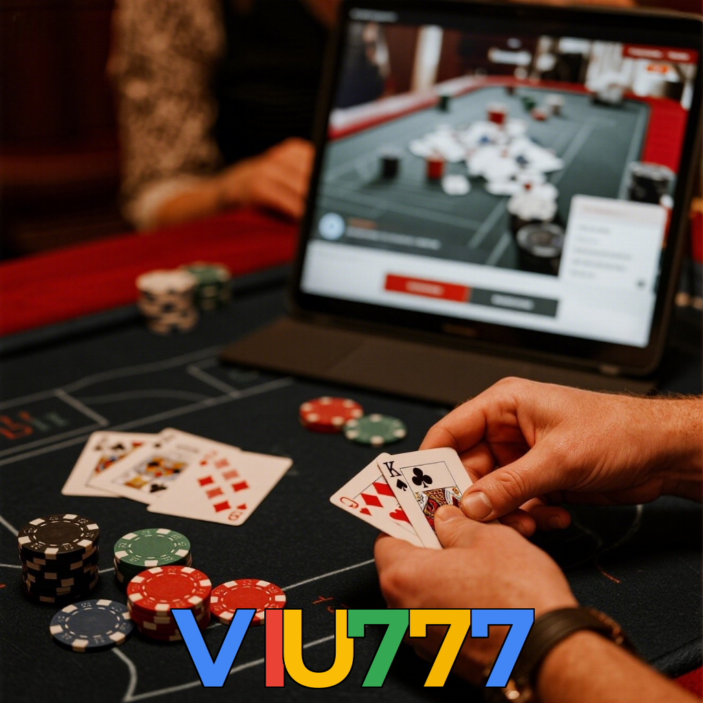 VIU777：Jogue no nosso cassino e prove sua habilidade nas cartas de poker!