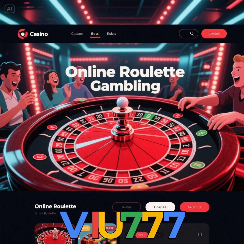 VIU777:Aposte no futebol e ganhe em jogos de cassino como roleta e blackjack!
